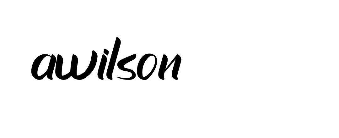 Signature of awilson