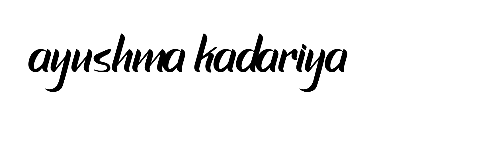 Signature of ayushma-kadariya-