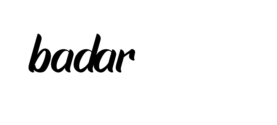 Signature of badar