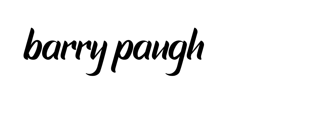 Signature of barry-paugh