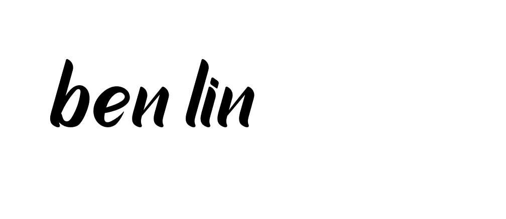 Signature of ben-lin