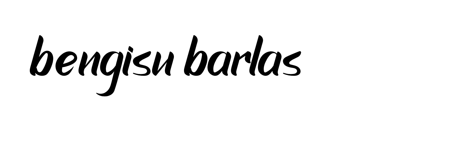 Signature of bengisu-barlas