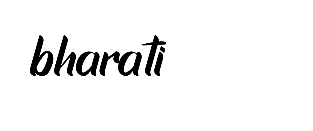 Signature of bharati