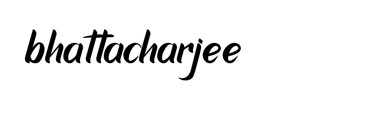 Signature of bhattacharjee