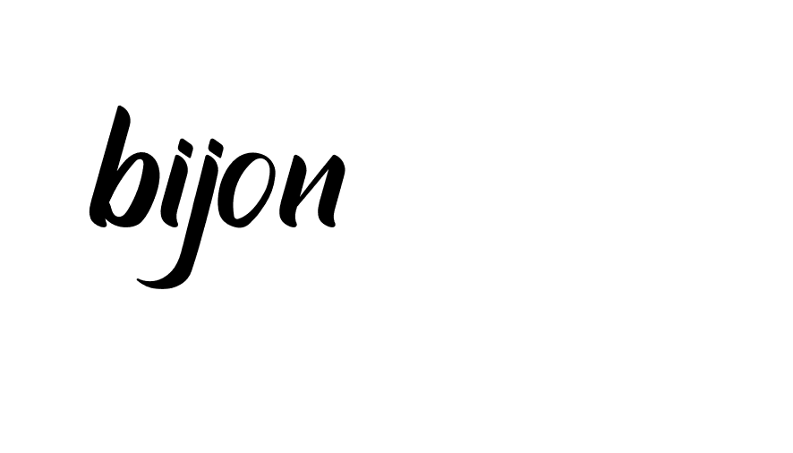 Signature of bijon