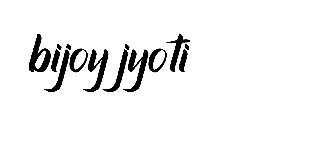 Signature of bijoy-jyoti