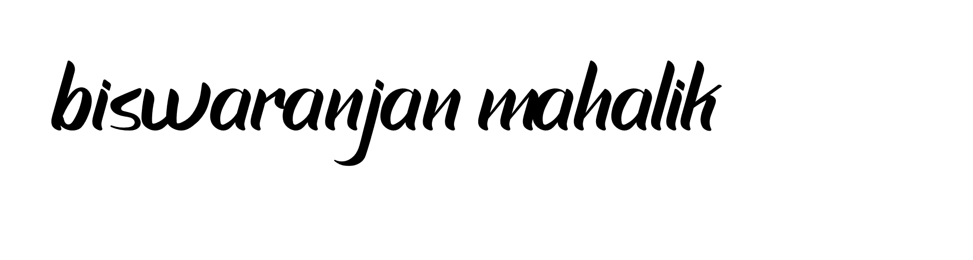 Signature of biswaranjan-mahalik