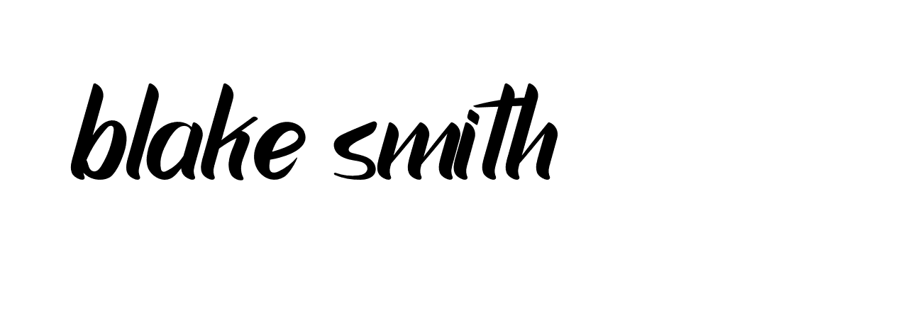 Signature of blake-smith