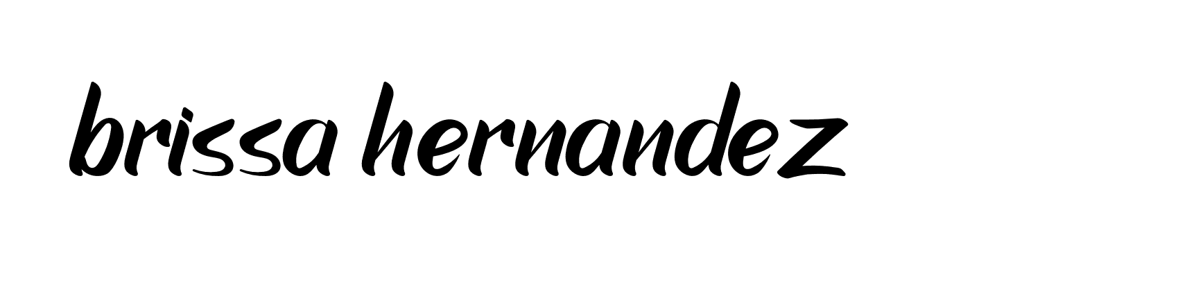 Signature of brissa-hernandez