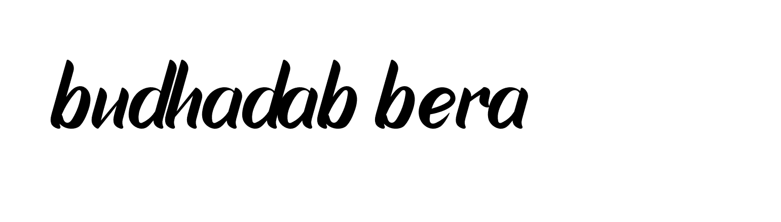 Signature of budhadab-bera