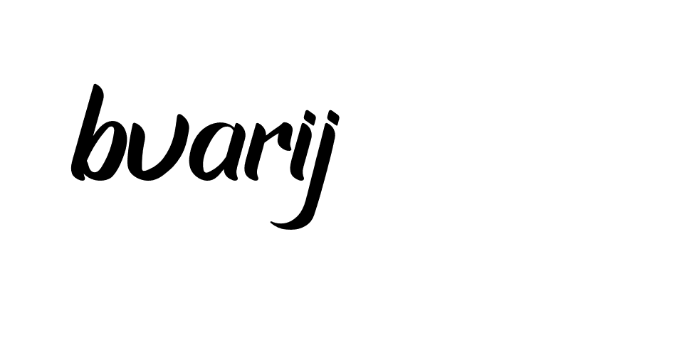 Signature of bvarij