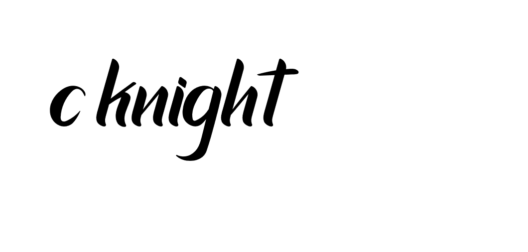 Signature of c-knight