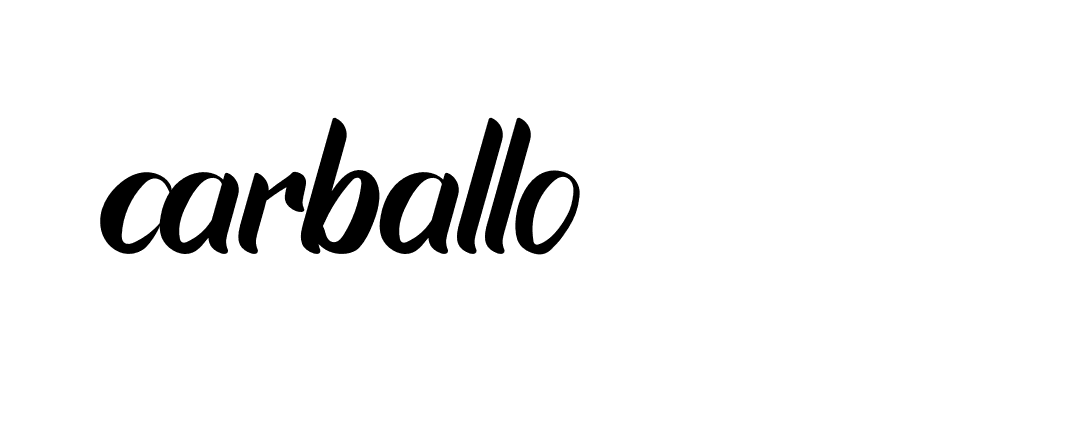 Signature of carballo