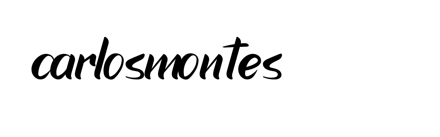 Signature of carlosmontes