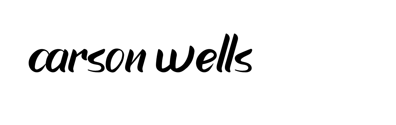 Signature of carson-wells