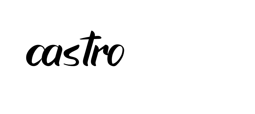 Signature of castro