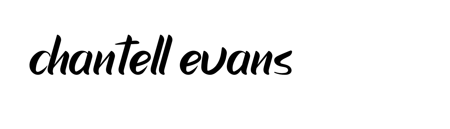 Signature of chantell-evans-