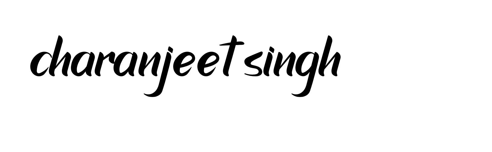 Signature of charanjeet-singh