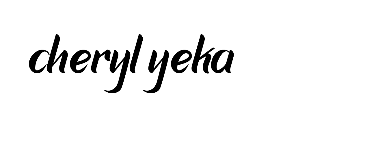 Signature of cheryl-yeka