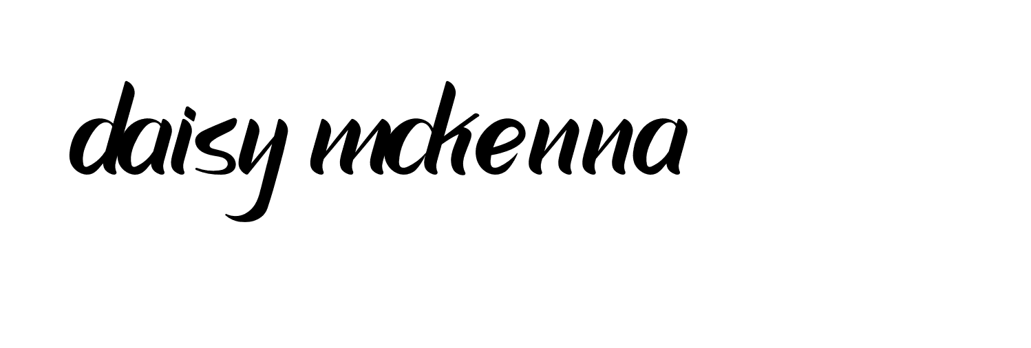 Signature of daisy-mckenna