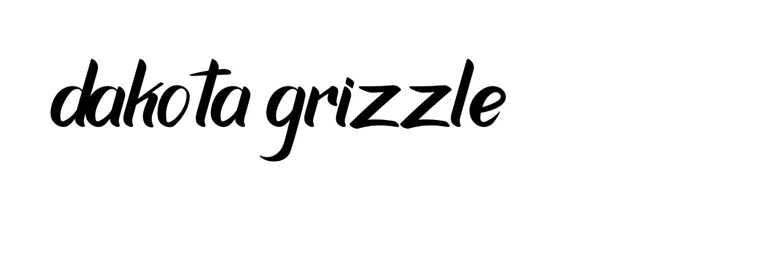 Signature of dakota-grizzle