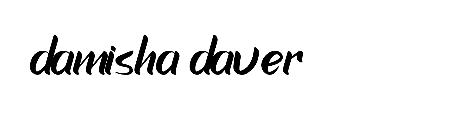 Signature of damisha-daver