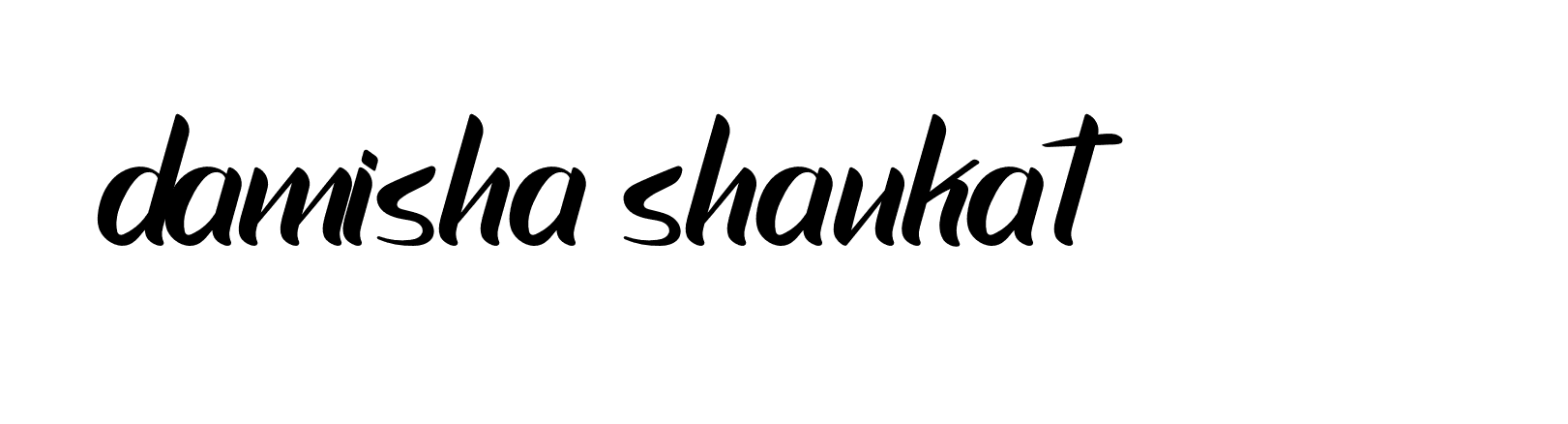 Signature of damisha-shaukat