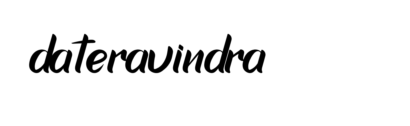 Signature of dateravindra