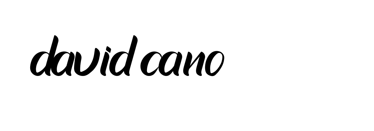 Signature of david-cano