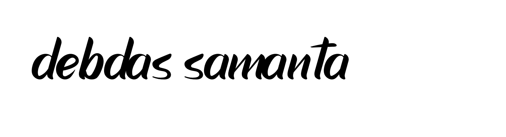 Signature of debdas-samanta