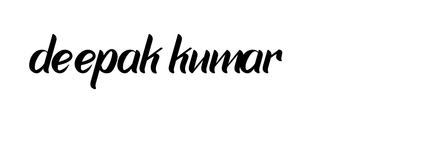 Signature of deepak-kumar