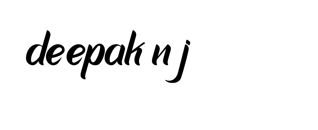 Signature of deepak-n-j