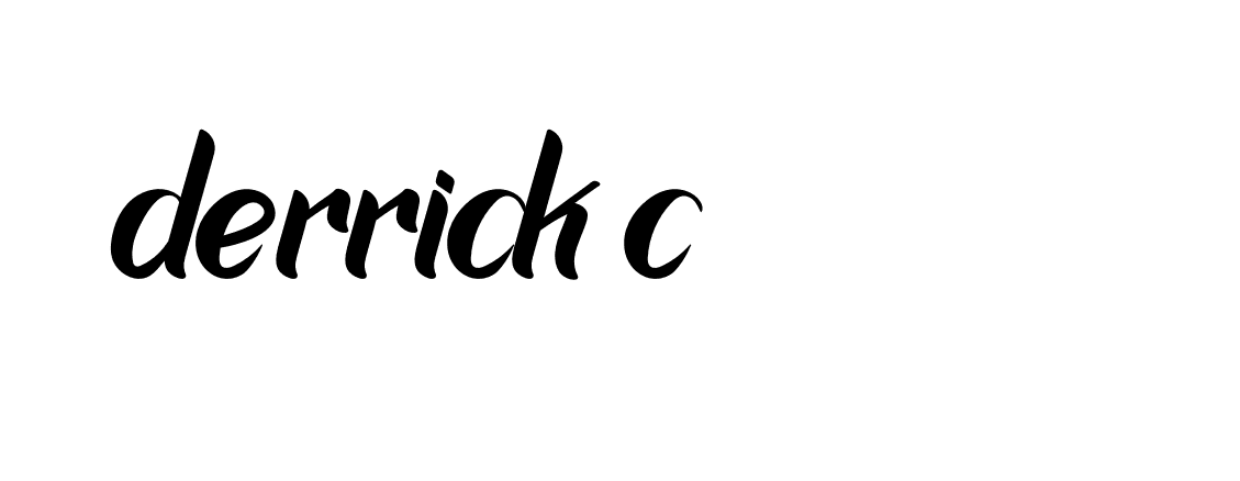 Signature of derrick-c