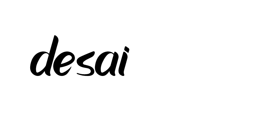 Signature of desai