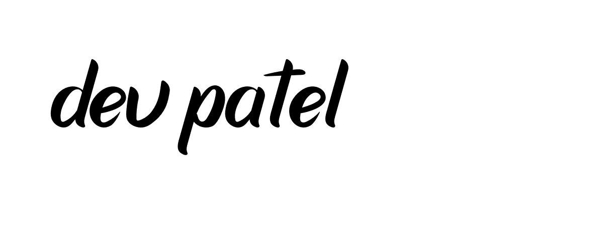 Signature of dev-patel-