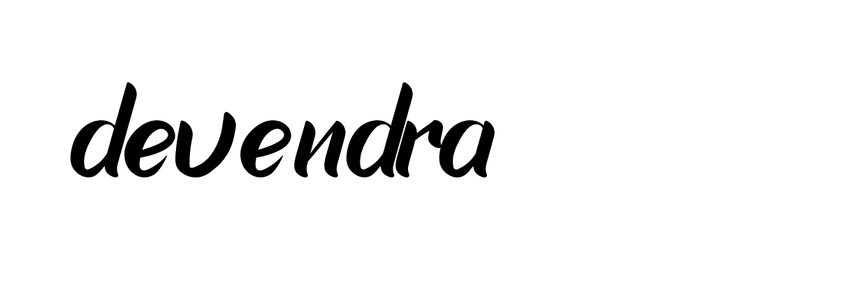 Signature of devendra