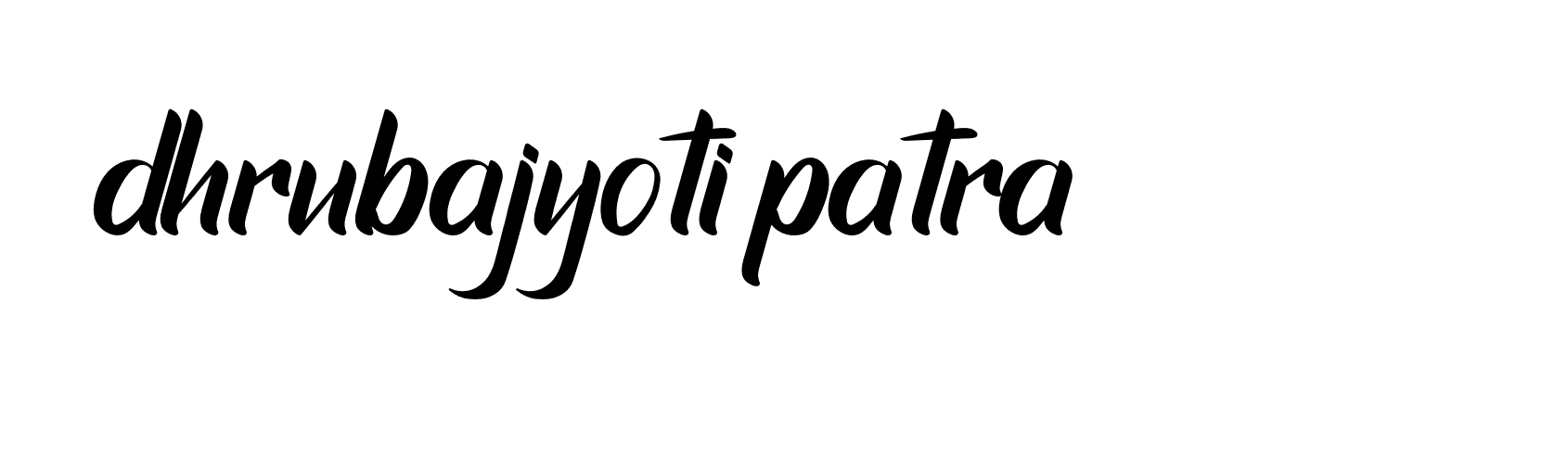 Signature of dhrubajyoti-patra-