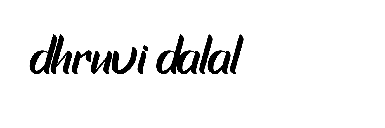 Signature of dhruvi-dalal