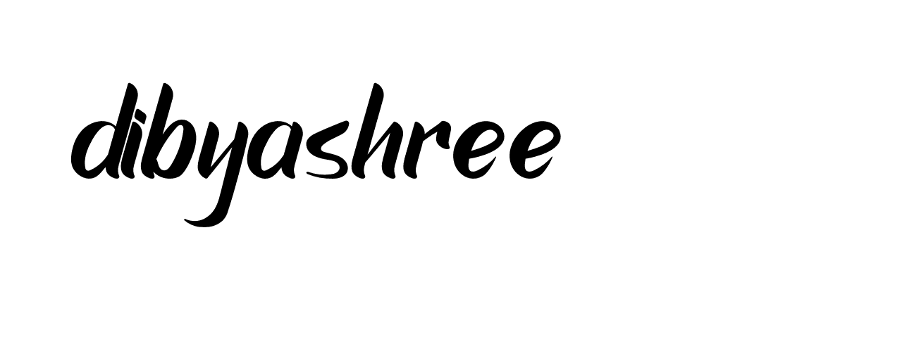 Signature of dibyashree