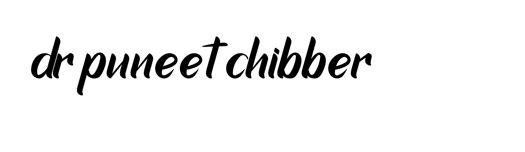 Signature of dr-puneet-chibber