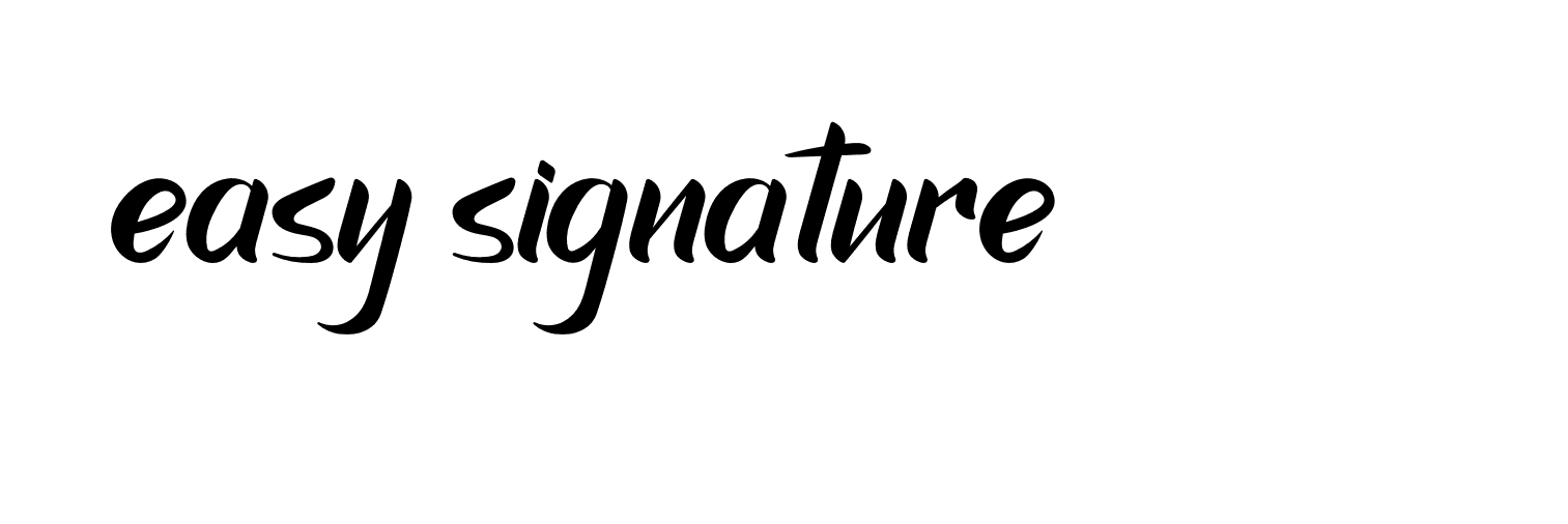 Signature of easy-signature