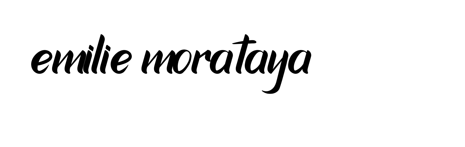 Signature of emilie-morataya-