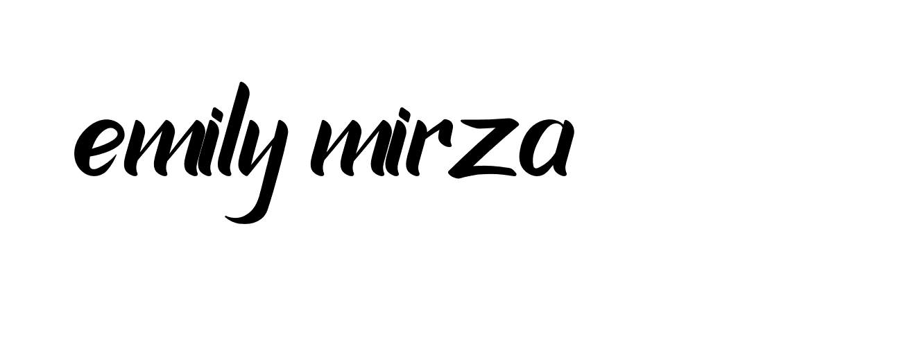 Signature of emily-mirza