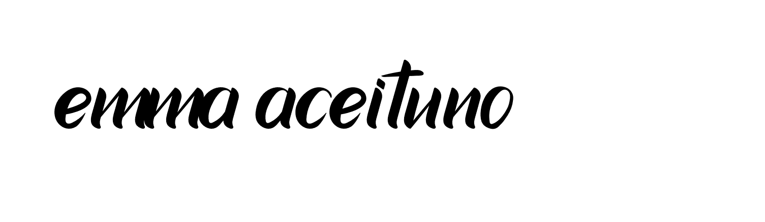 Signature of emma-aceituno