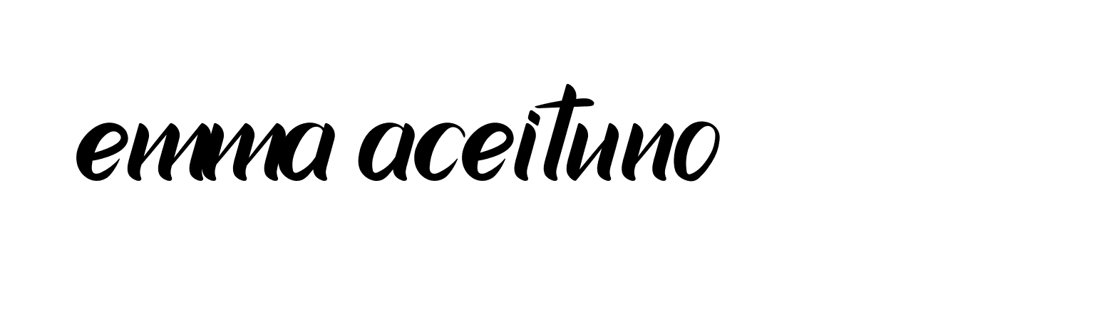 Signature of emma-aceituno-