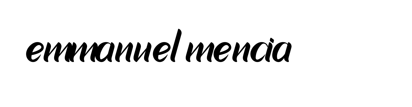 Signature of emmanuel-mencia