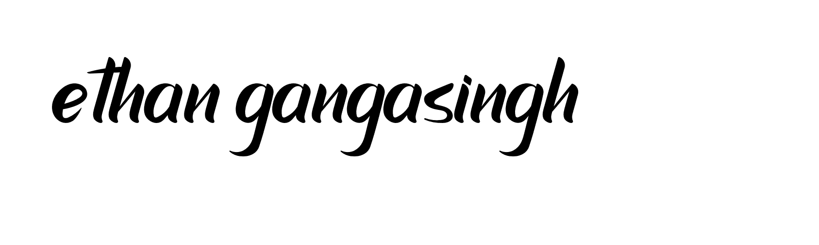 Signature of ethan-gangasingh