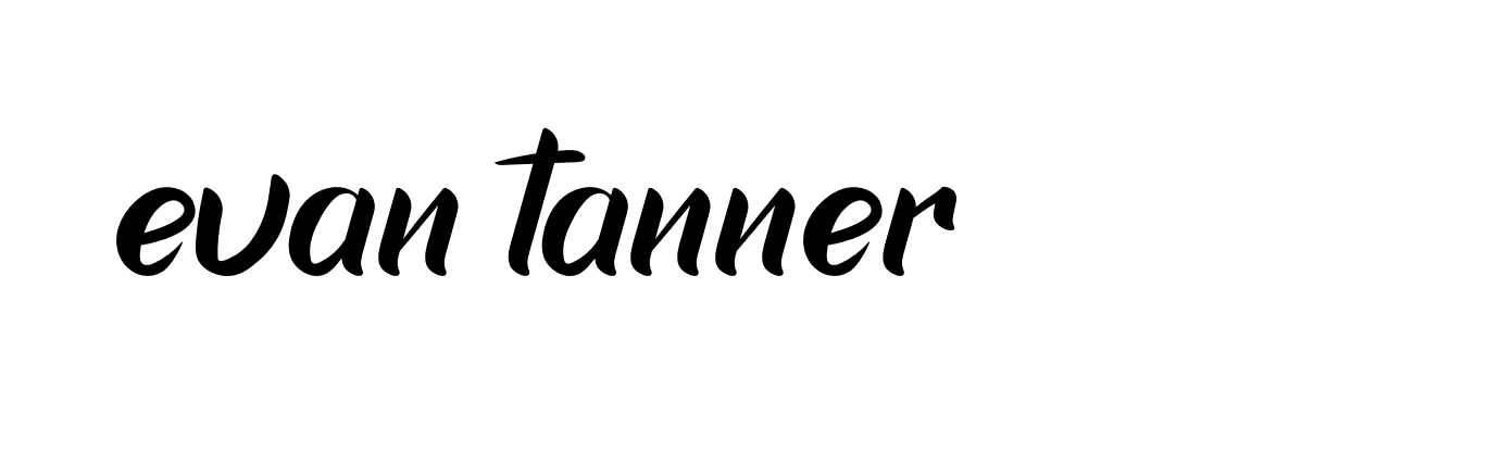 Signature of evan-tanner