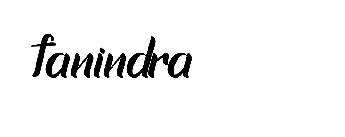 Signature of fanindra