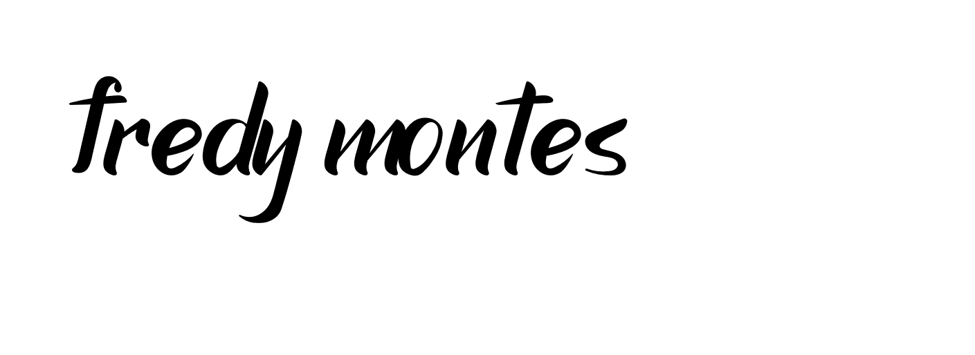 Signature of fredy-montes